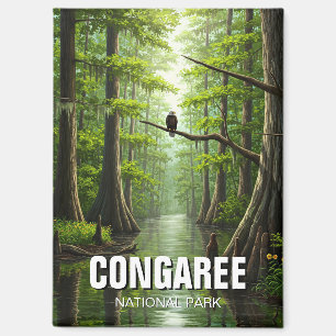 Congaree Nationalpark Süd Carolina Magnet