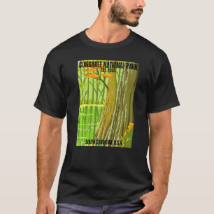Congaree Nationalpark Süd Carolina Staat T-Shirt