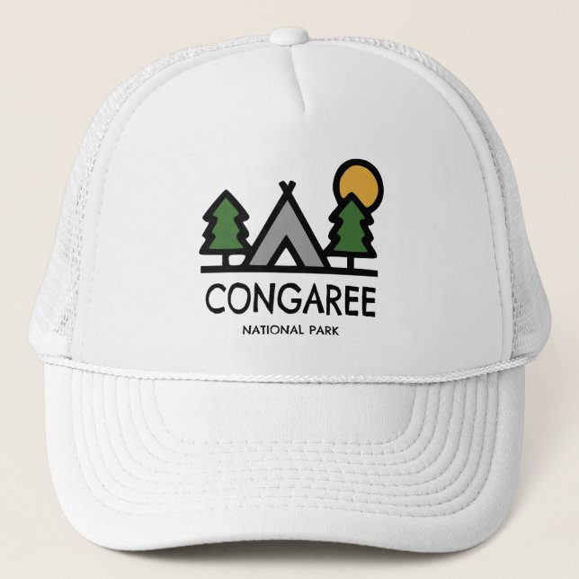 Congaree-Nationalpark Truckerkappe (Vorderseite)