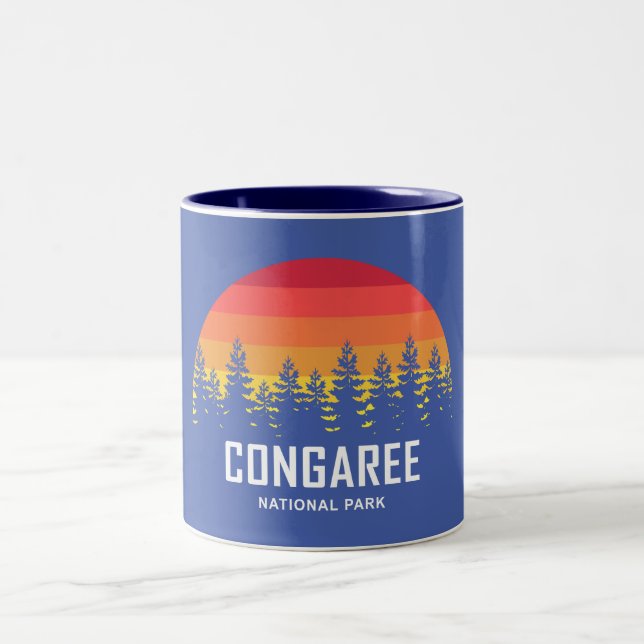 Congaree-Nationalpark Zweifarbige Tasse (Mittel)