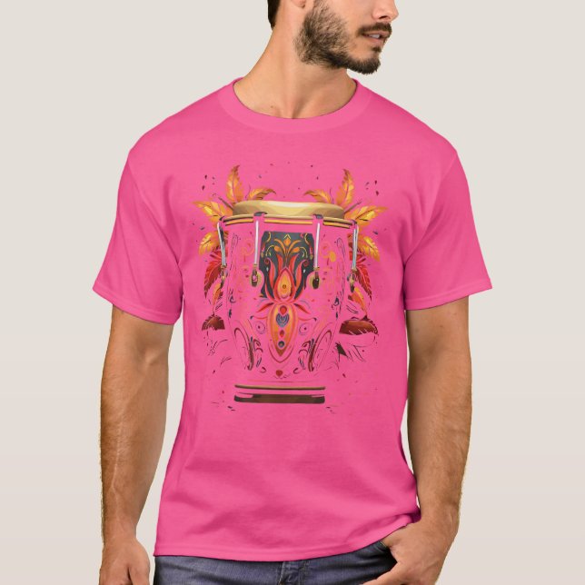 Congas Conga Drum Conga Music Conga Instrument T-Shirt (Vorderseite)