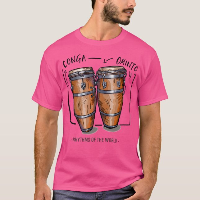 Congas-Rhythmen der Welt T-Shirt (Vorderseite)