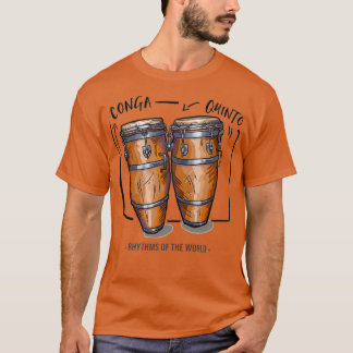 Congas-Rhythmen der Welt  T-Shirt