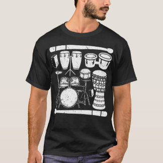 Congas und Conga-Zubehör - Conga-Trommeln T-Shirt