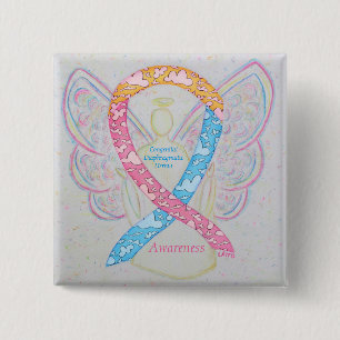 Congenital Diaphragma Hernia CDH Awareness Button