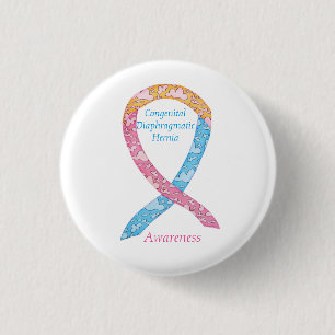 Congenital Diaphragma Hernia CDH Awareness Button
