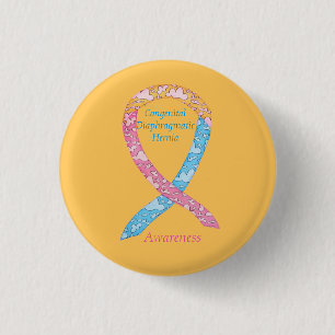 Congenital Diaphragma Hernia CDH Awareness Button