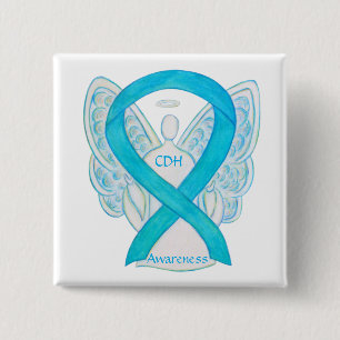 Congenital Diaphragma Hernia CDH Awareness Button