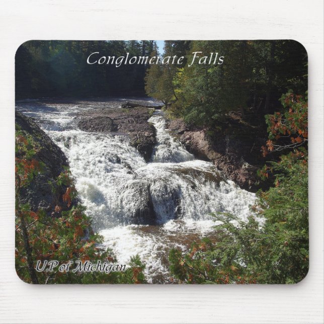 Conglomerate Falls mousepad (Vorne)