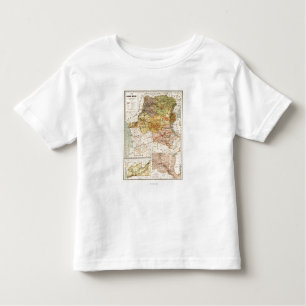 CongoPanoramic MapCongo Kleinkind T-shirt