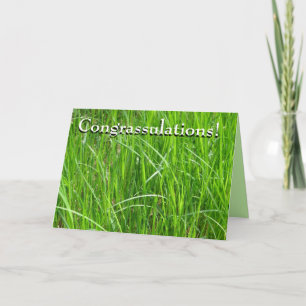 Congrassulfiationen! Karte