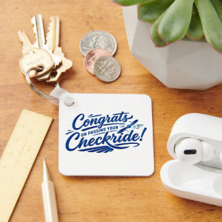 Congrats on passing your checkride! schlüsselanhänger