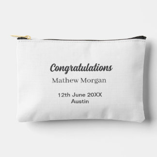 Congratulations congrats graduation name year clas zubehörtasche