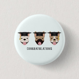 Congratulations French Bulldogs Button