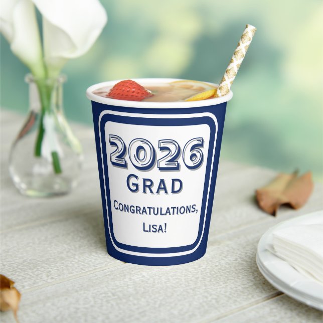 Congratulations Graduate Paper Cup Pappbecher (In Situ)