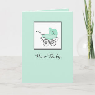 Congratulations New Baby Greeting Card Karte