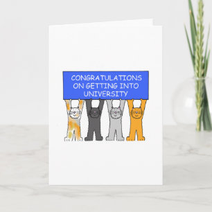Congratulations on Getting into University Karte