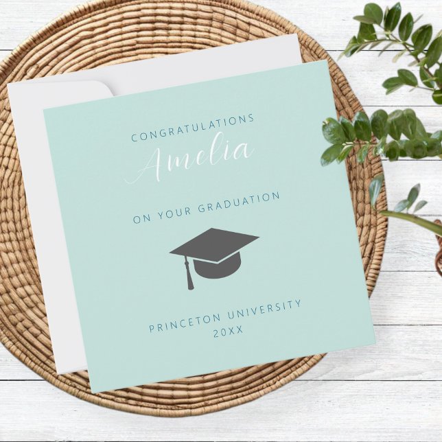 congratulations on your graduation card karte (Von Creator hochgeladen)