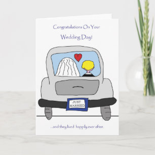 Congratulations On Your Wedding Day Card Karte