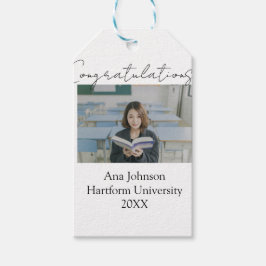 Congratulations photo graduate name university yea geschenkanhänger