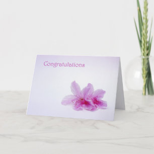 Congratulations - Rhododendrons Greeting Card Karte