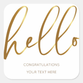 Congratulations Sticker