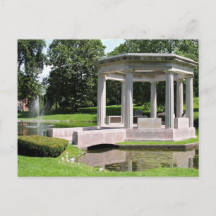 Congress Park WW I Memorial Postkarte