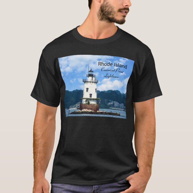 Conimicut Point Lighthouse RI  T-Shirt (Vorderseite)