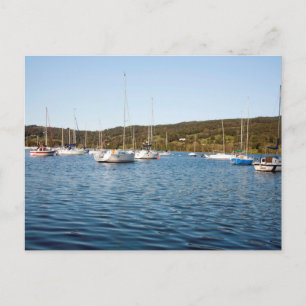 Coniston Water Cumbria England Postkarte