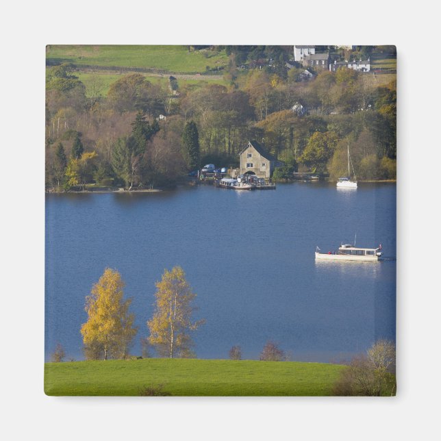 Coniston Water, Lake District, Cumbria, England Magnet (Vorne)