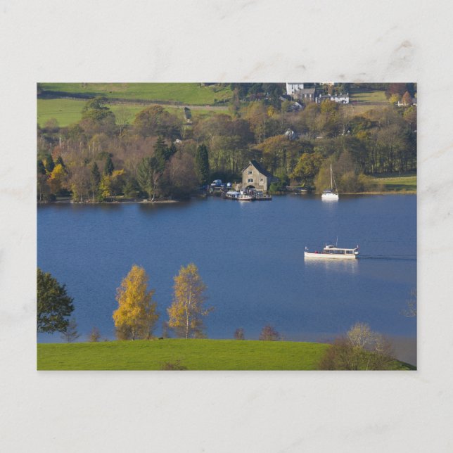Coniston Water, Lake District, Cumbria, England Postkarte (Vorderseite)