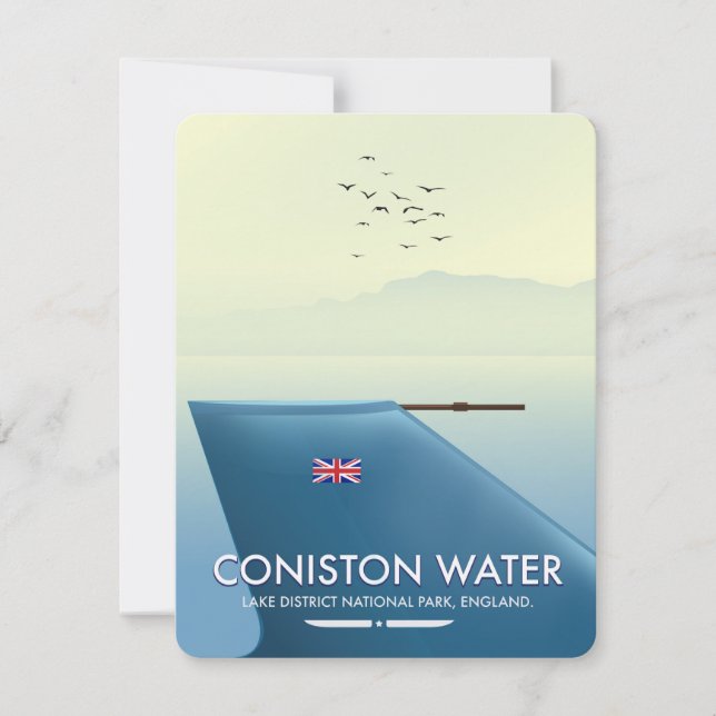 Coniston Water, Lake District, England (Vorderseite)