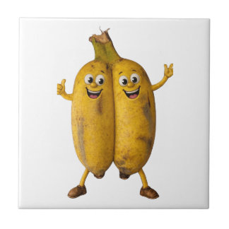 Conjoined Bananas Comedy Duo Fliese