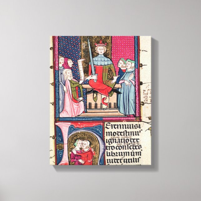 Conjugal Law, eine ehebrecherische Ehefrau Leinwanddruck (Vorderseite)