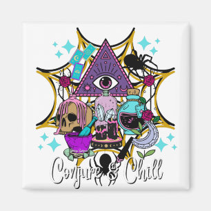 Conjure & Chill Magnet