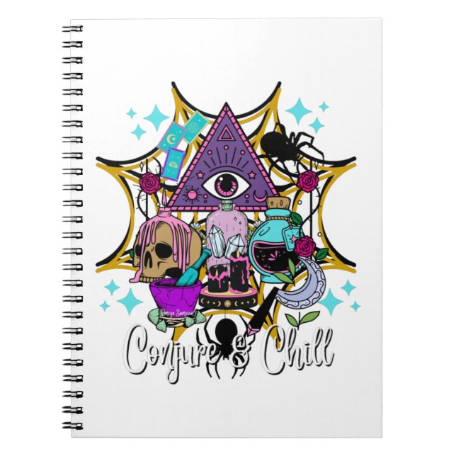 Conjure & Chill Notizblock (Vorderseite)