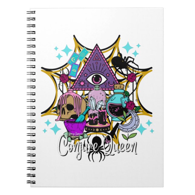 Conjure Queen Notizblock (Vorderseite)