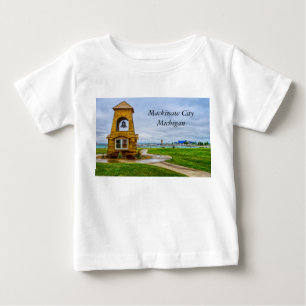 Conklerge Heritage Park Mackinaw City Baby T-shirt