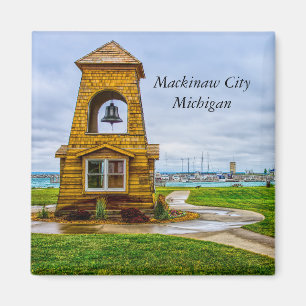 Conklerge Heritage Park Mackinaw City Magnet