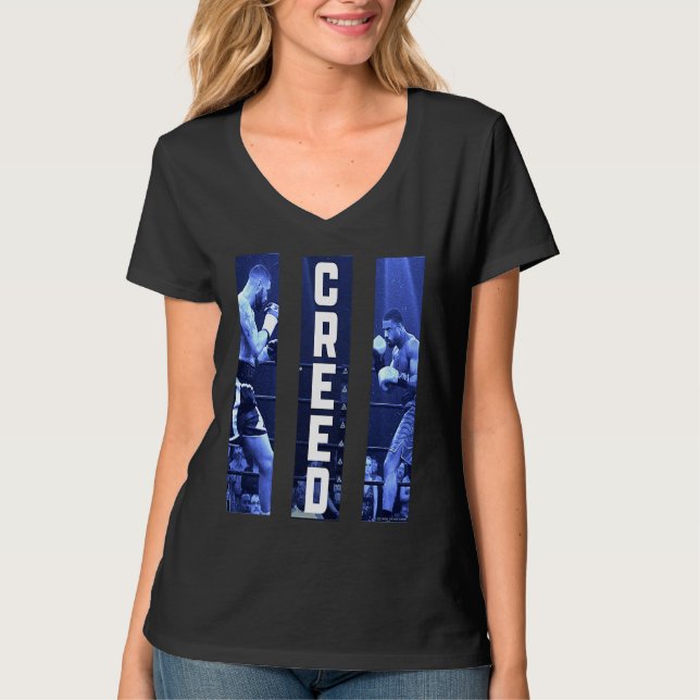 Conlan und Creed Triptychon blau T-Shirt (Vorderseite)