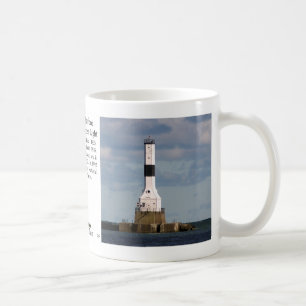 Conneaut Harbour West Breakwater Light Tasse