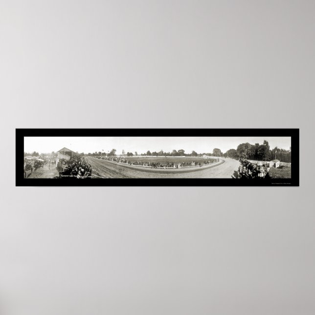 Conneaut Lake PA Foto 1909 Poster (Vorne)