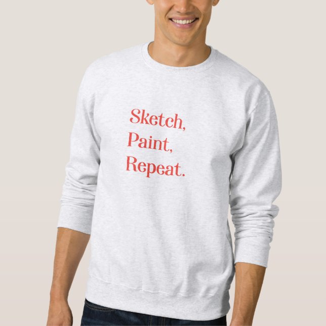 Connect to Yourself Through Creative Routine Sweatshirt (Vorderseite)