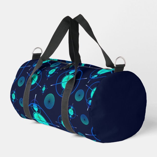 Connected Minds Pattern 2 Duffle Bag (Linke Seite)