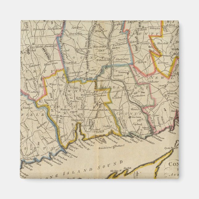 Connecticut 10 magnet (Vorne)