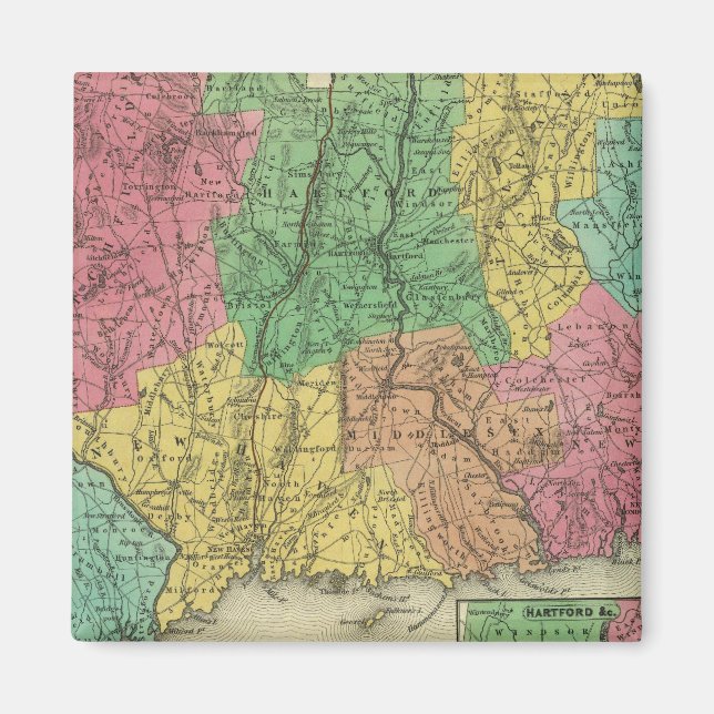 Connecticut 10 magnet (Vorne)