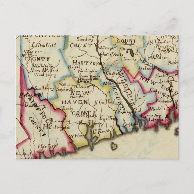 Connecticut 11 postkarte (Vorderseite)