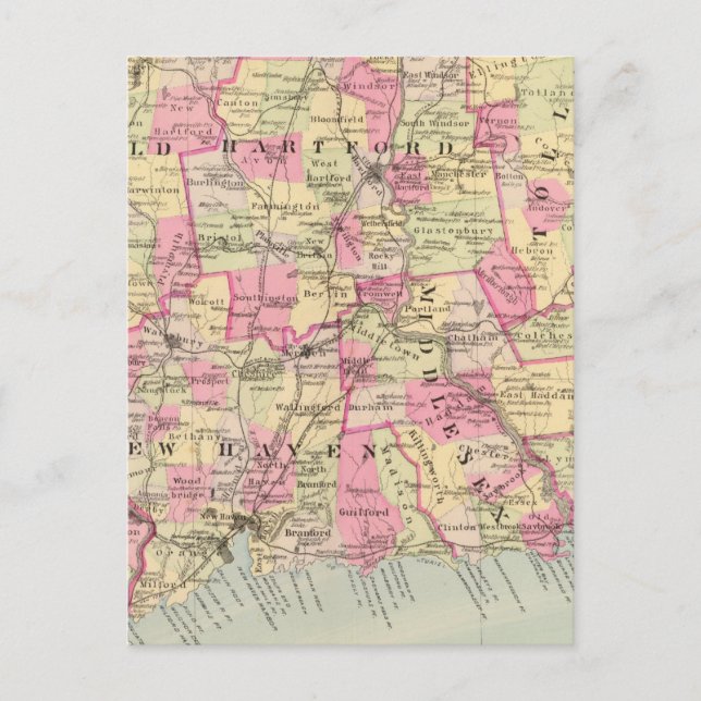 Connecticut 12 postkarte (Vorderseite)