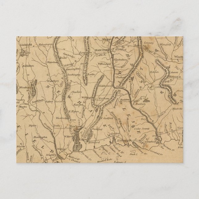 Connecticut 12 postkarte (Vorderseite)