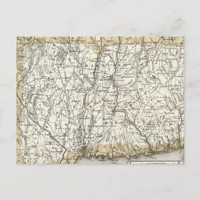 Connecticut 16 postkarte (Vorderseite)